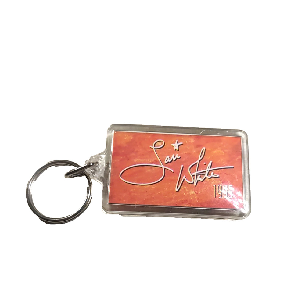 Lana White Country Music Singer 1995 Vintage Souvenir Collectable Keychain